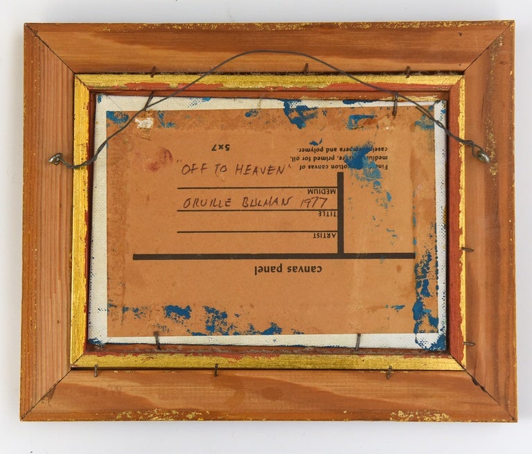 American Orville Bulman Oil Painting