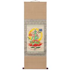 Green Tara, the Bodhisattva of Enlightened Activity Painting by Mayumi Oda