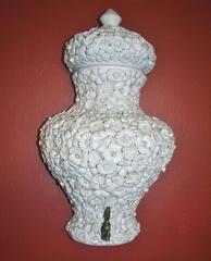 Italian Fiori Blanco Lavabo Wall Fountain and Cistern