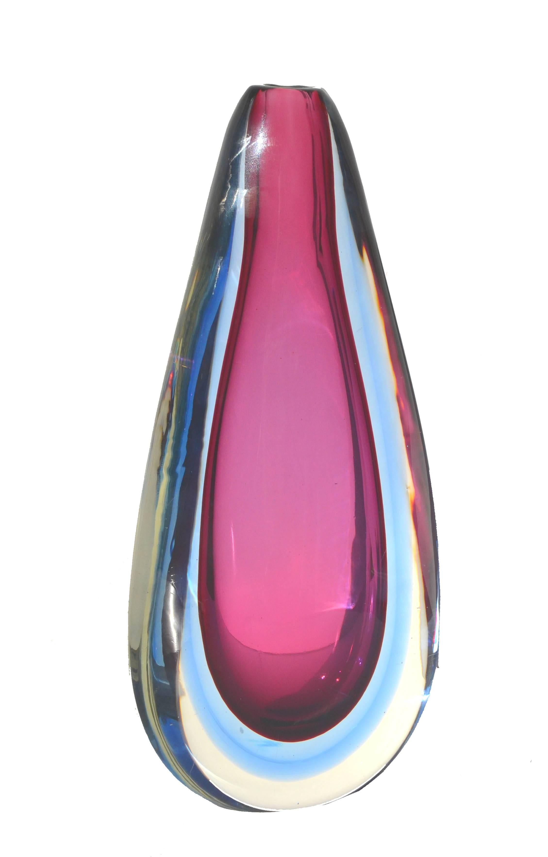 murano teardrop vase