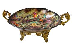 19th Century Chinoiserie Parisian Compote Bronze Doré