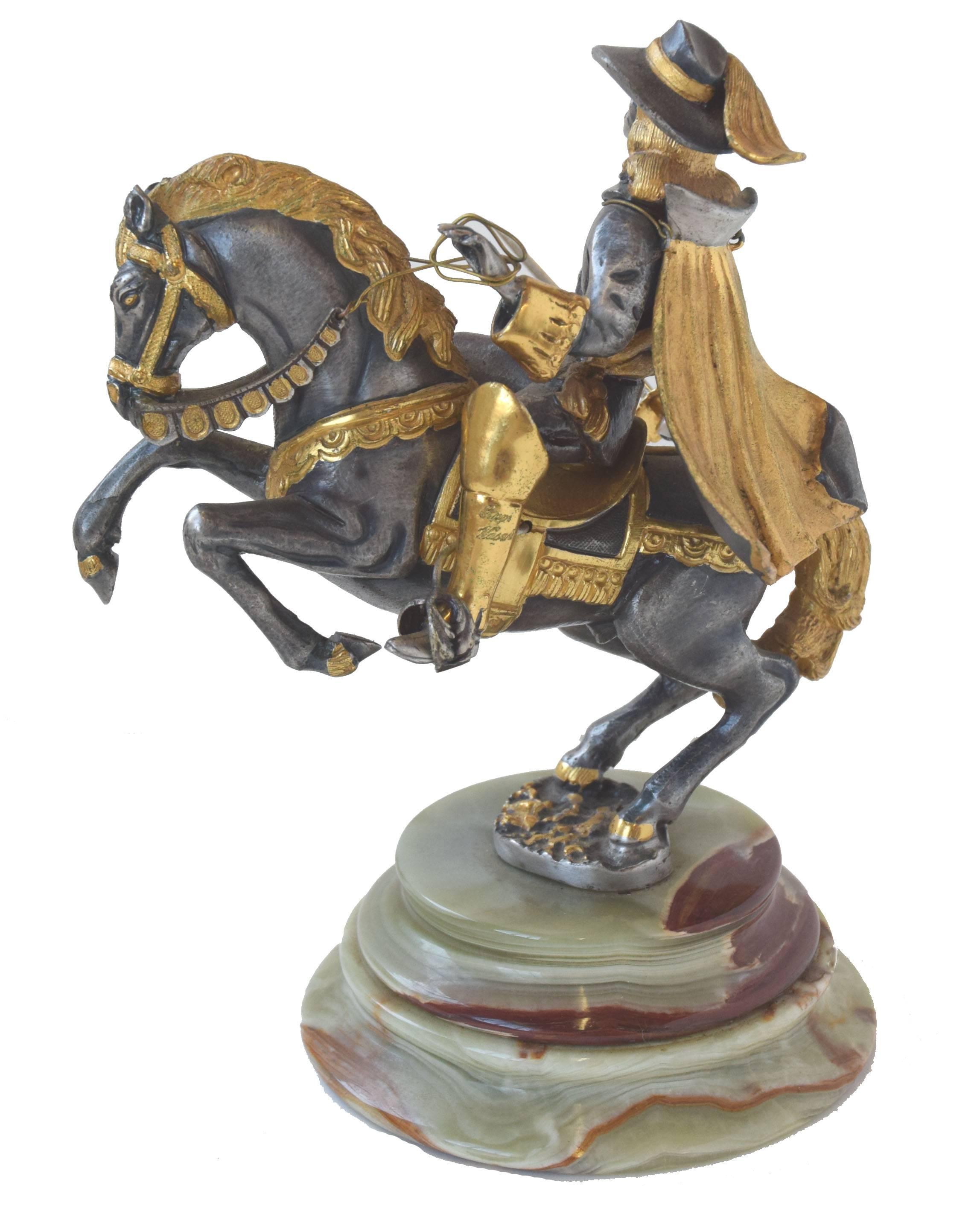 Bronze-Kavalier von Giuseppe Vasari für Gorham (Italienisch)