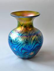 Lundberg Studios Evening Star Heart Vase