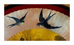 Antique Hand-Painted Fan