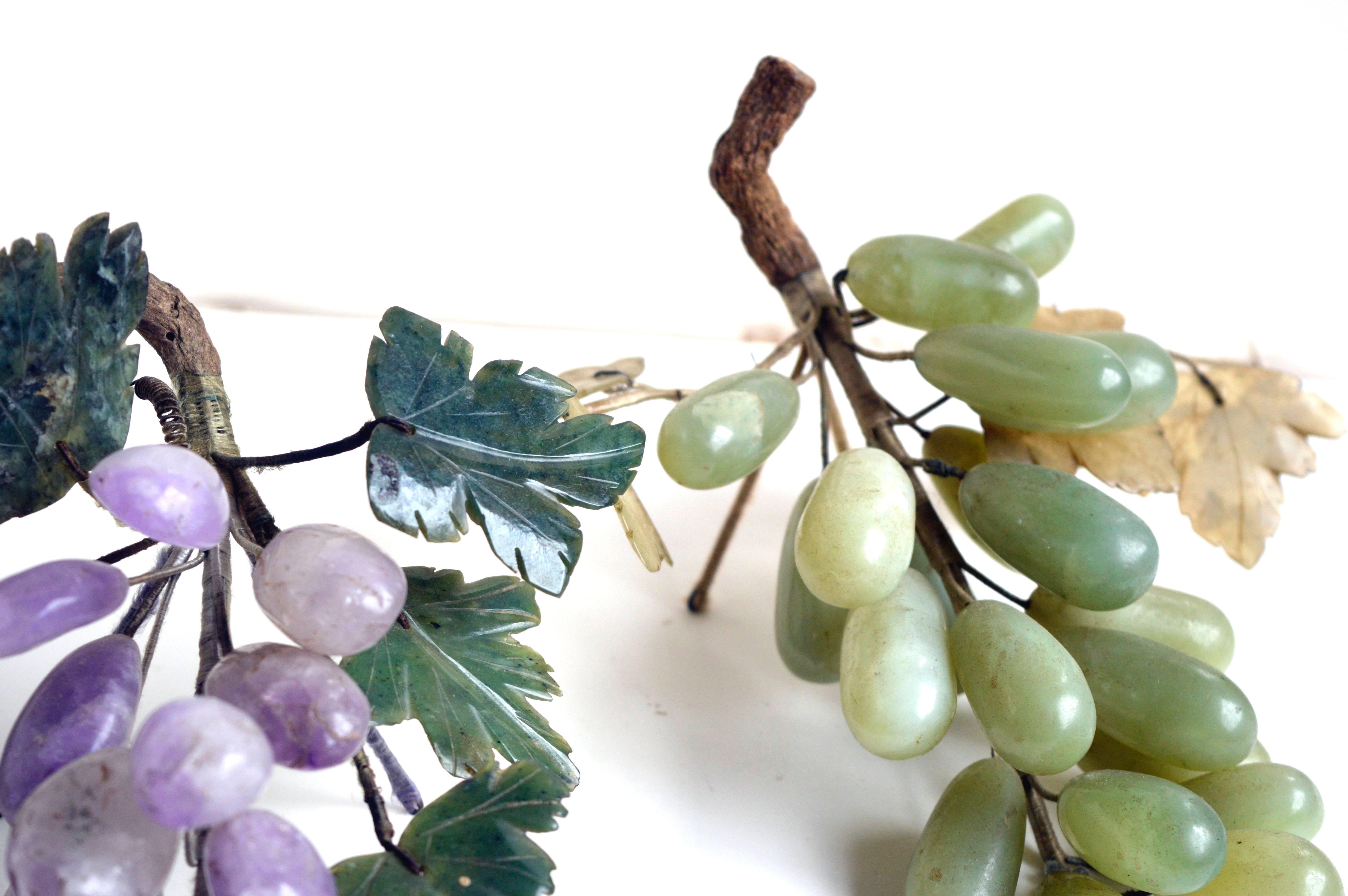 Asian Jade and Amethyst Grapes