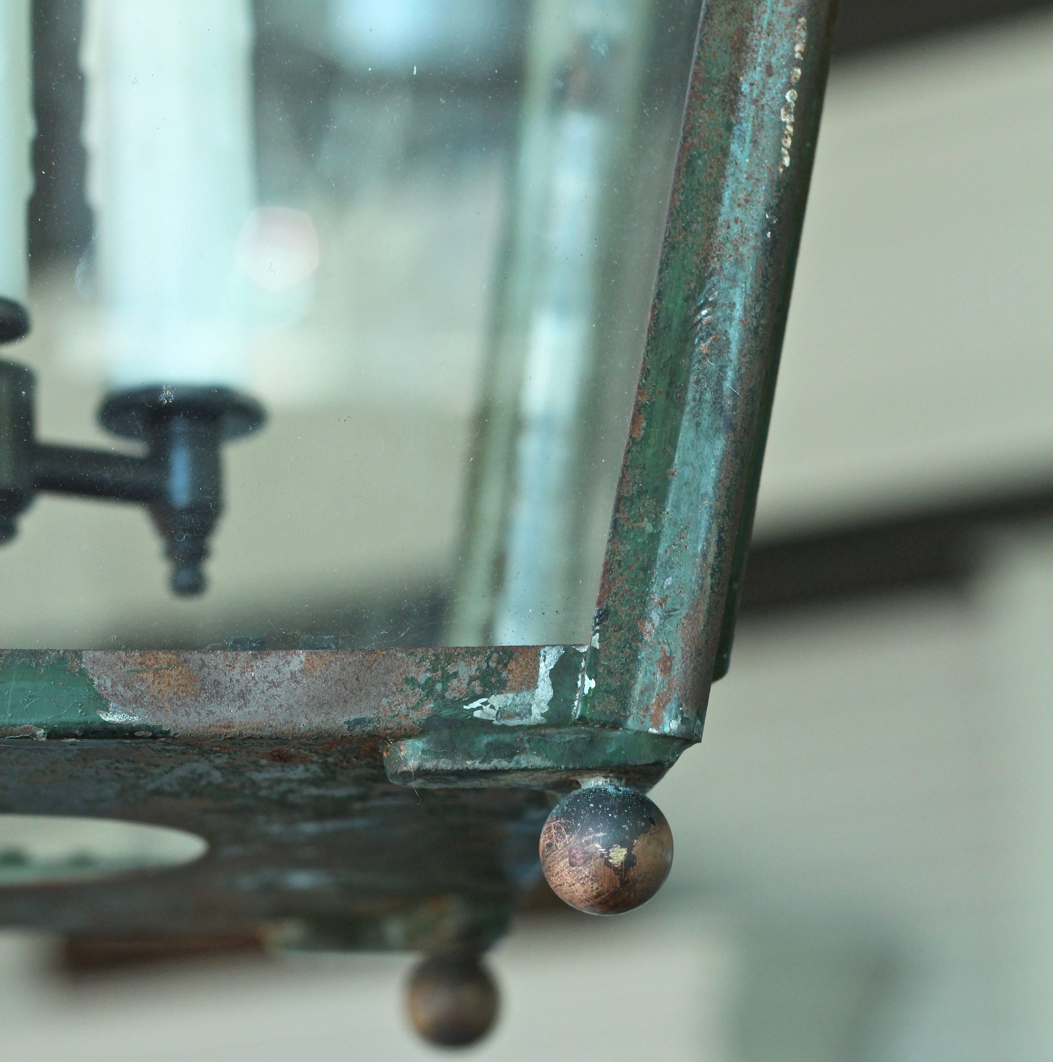 Steel 19th Century Lantern by Blakemore Birmingham, England