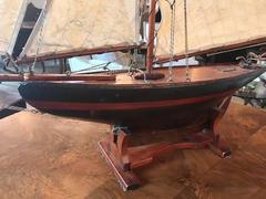 Early 20th Century English Pond Yacht