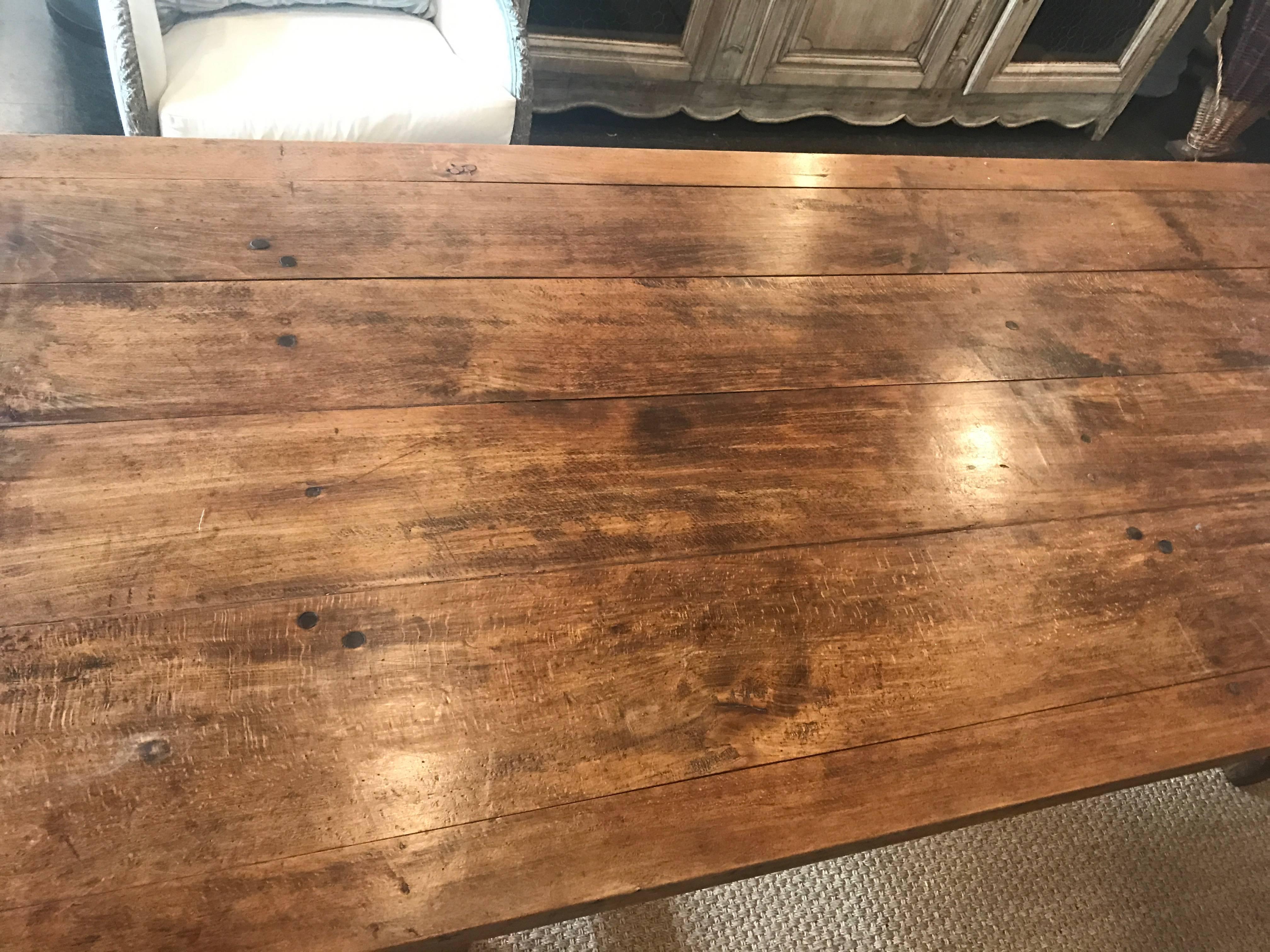Country 19th Century French Farm Table