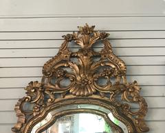 Early 19th Century Italian Giltwood Venetian Mirror