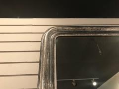 19th Century Silver Gilt Louis Philippe Period Wall Mirror