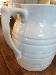English Banded Ironstone Jug