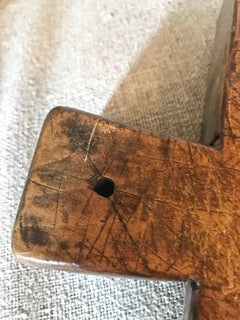 19th Century French Fruitwood Chopping Board