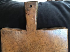 19th Century French Fruitwood Chopping Board