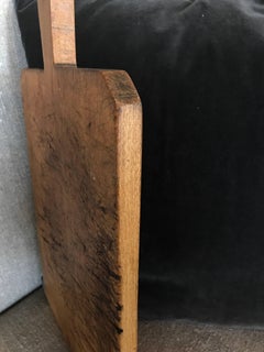 19th Century French Fruitwood Chopping Board