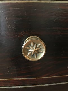 19th Century English Bow Front Chest