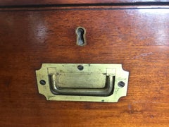 19th Century, English Teak Campaign Chest