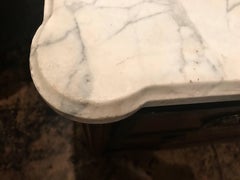19th Century French Regency Style Marble-Top Commode