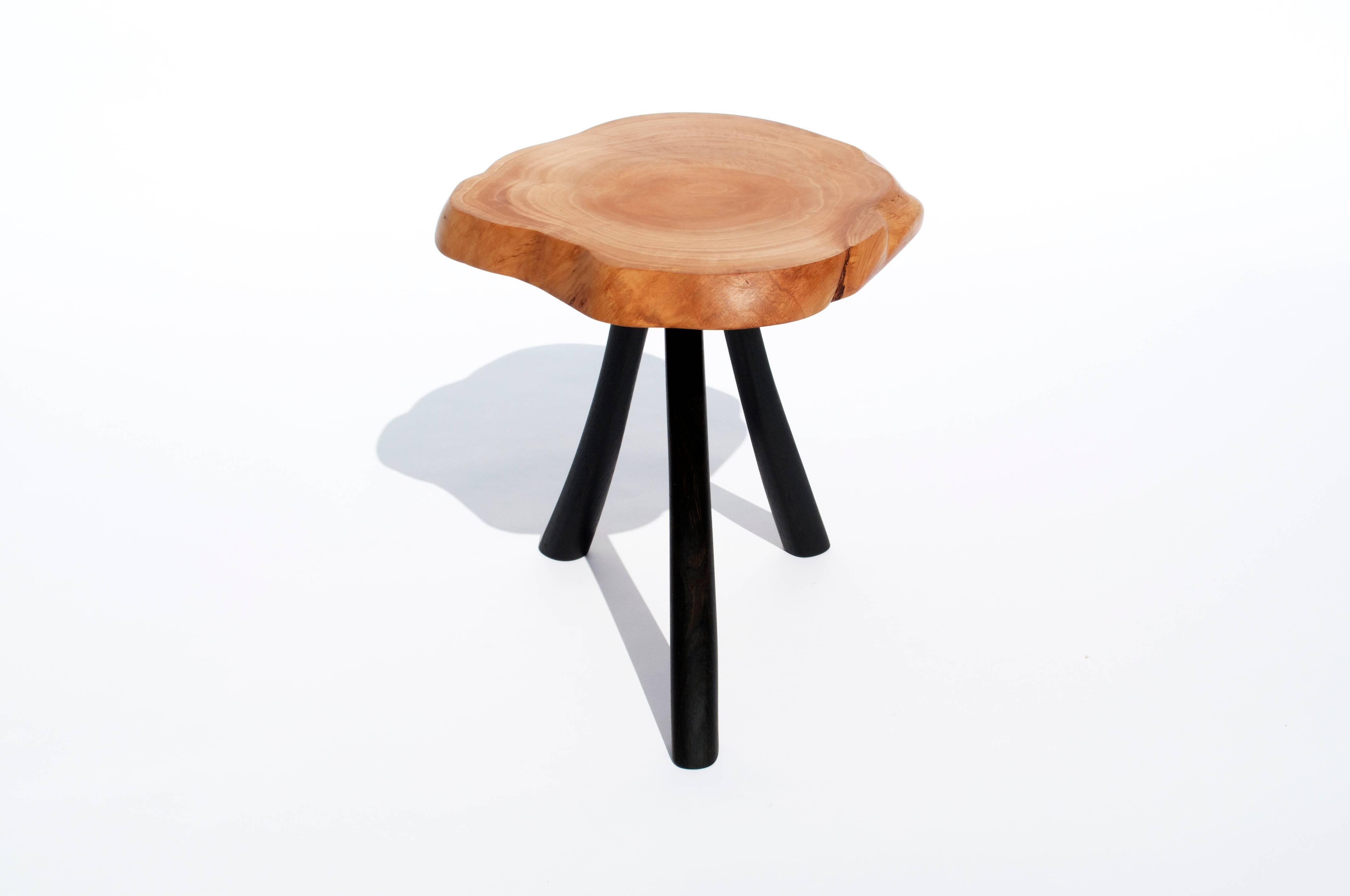 Contemporary Unique Bog Oak and Olive Table by Jörg Pietschmann