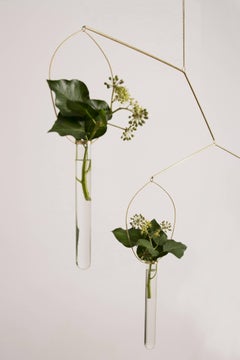 Eden Trio Brass Floating Vases, Agustina Bottoni