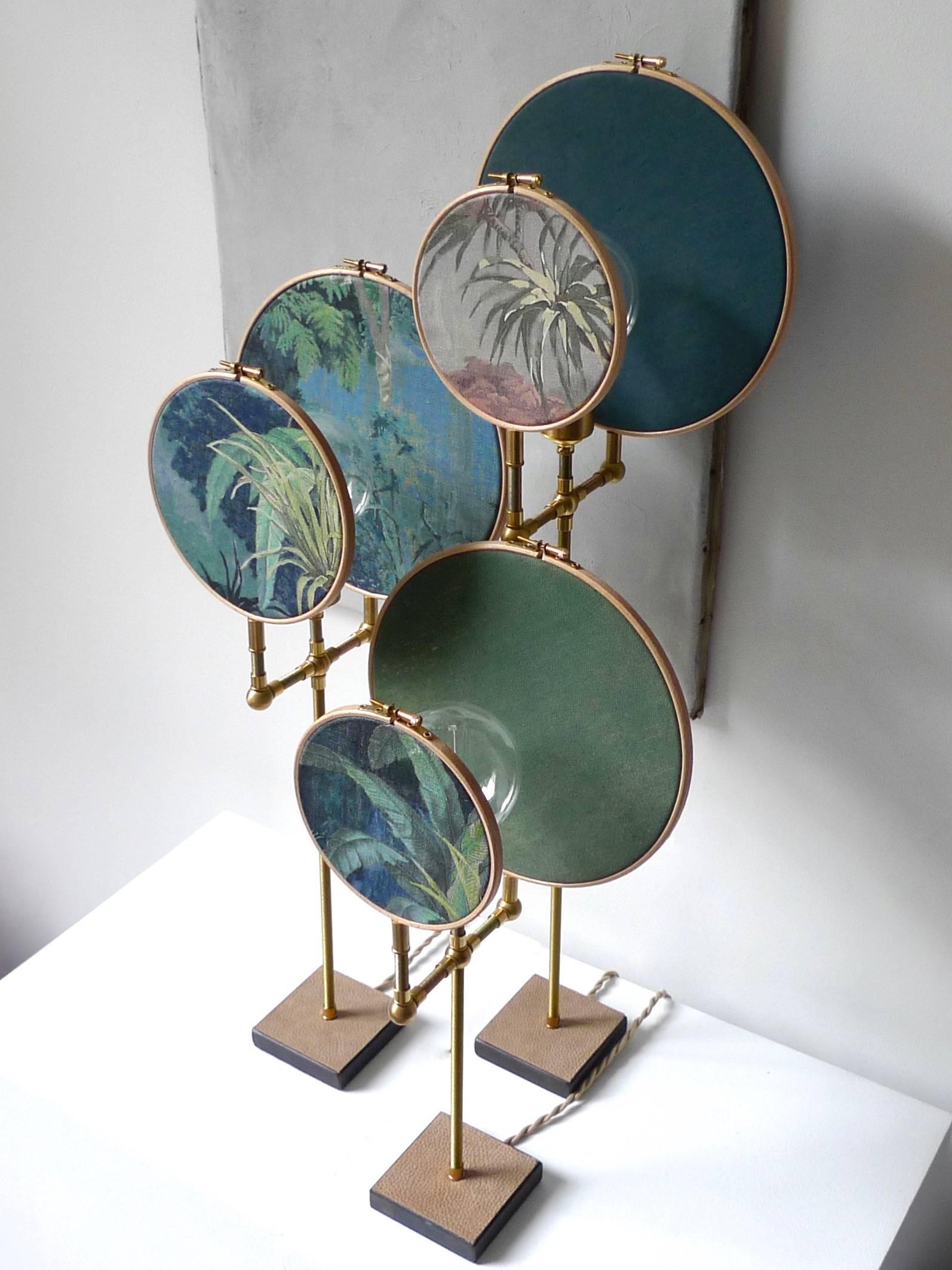 Post-Modern Ensemble of Three Table Lamps, Sander Bottinga