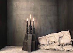 Oak Bunker, Candleholder, Arno Declercq