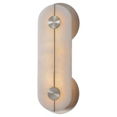 Brace Wall Light Nickel Large by Bert Frank