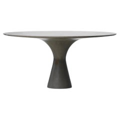 Raffinato supporto per torte in marmo contemporaneo 02 Grafite Marble
