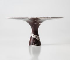 Rosso Lepanto – Eleganter, moderner Esstisch aus Marmor, 160 / 75