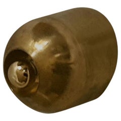 Lot de 2 lampes murales et plafonniers sculpturaux en laiton Pilla de Jan Garncarek