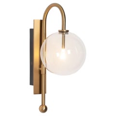Naples Brass Wall Sconce by Schwung