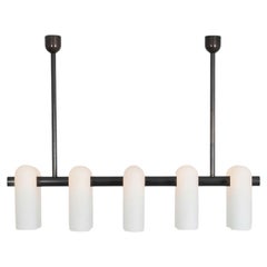 Odyssey Linear SM Black Chandelier by Schwung