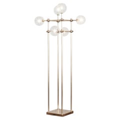 Soap 6 Brass Floor Lamp by Schwung