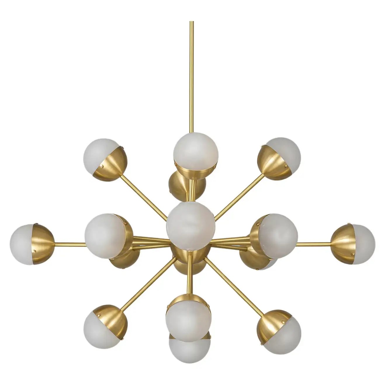 Molecule Spark Oval 17 Chandelier by Schwung