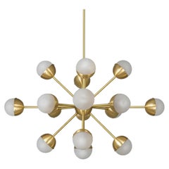 Lustre ovale Molecule Spark de 17 cm par Schwung