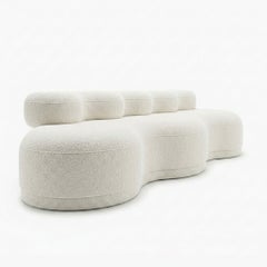 Gewelltes Sofa von Melis Tatlicibasi