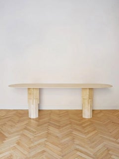 Marble Ionik Console by Oeuffice