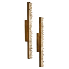 Set of 2 Natural Stone Wall Light 70 by Aver