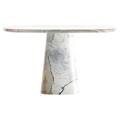 Calacatta Macchia Vecchia Wedge Table by Serafini