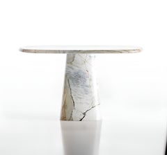 Calacatta Macchia Vecchia Wedge Table by Serafini