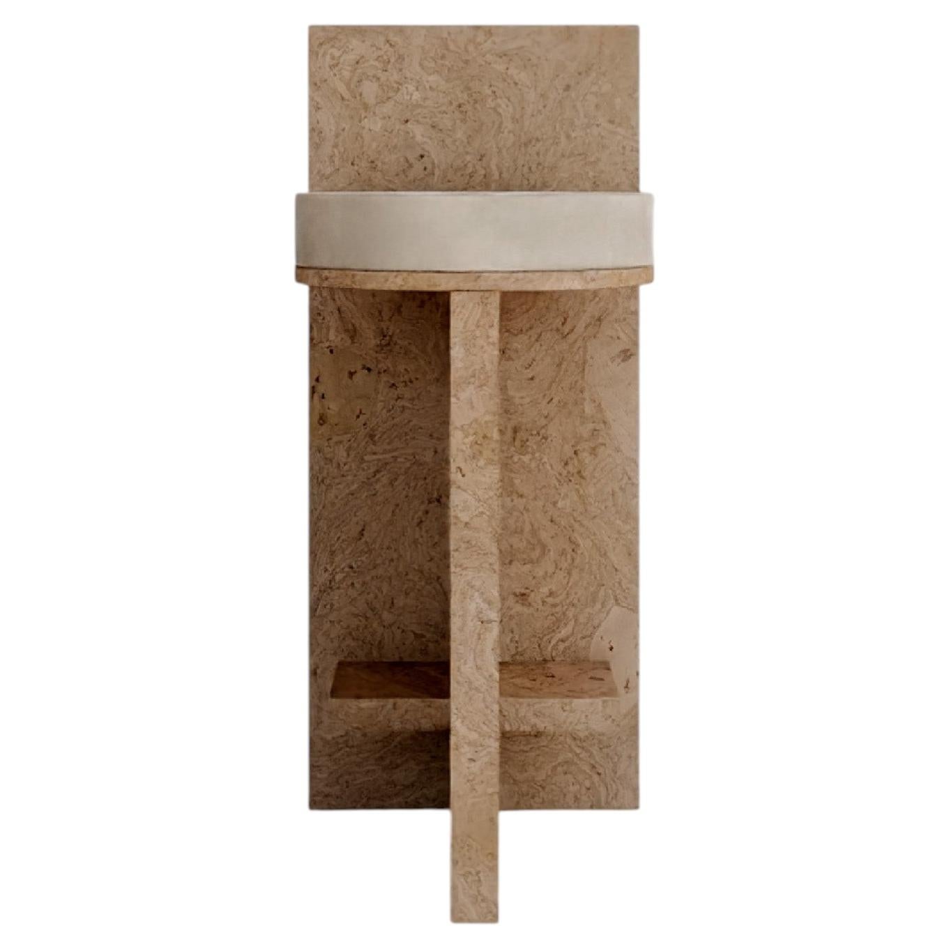 Object 02 Beige Seating by Volta For Sale