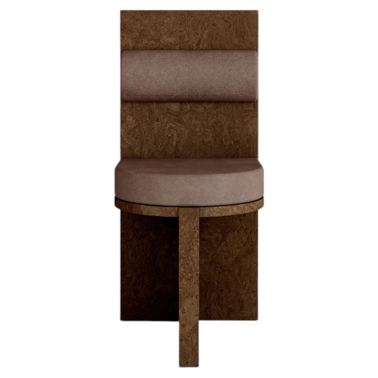 Object 04 Marron Seating by Volta For Sale