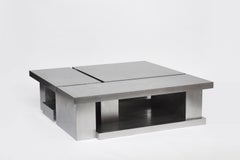 Layered Steel Coffee Table i by Hyungshin Hwang
