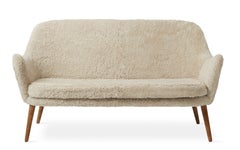 Dwell 2 Seater Sheepskin Moonlight by Warm Nordic