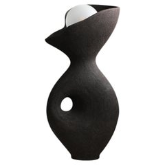 Black Exo Lamp by Abid Javed