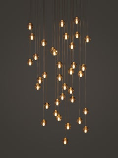 Rectangular 14.36 Chandelier Lamp by Bocci