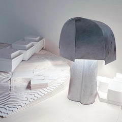 Samsa Aluminum Blast Table Light by Pulpo