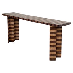 Striped Console Table by Goons