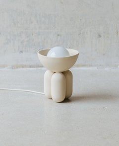 Almond Small Moor Half Sphere Lamp by Lisa Allegra