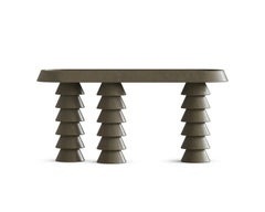 Trigono Dark Grey Console Table by Studio Anansi