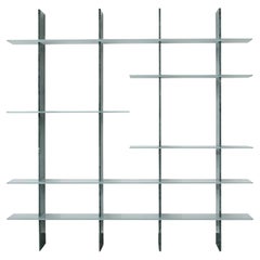 Elegant Marble Stone Glass Shelves Wall Mounted Shelving Unit Mikado, Carla Baz